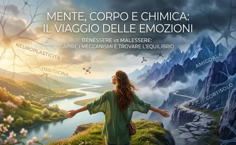 Mente, Corpo e Chimica: Come Comprendere e Riconnettersi alle Emozioni di Benessere