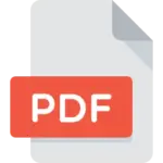 Icona download file PDF